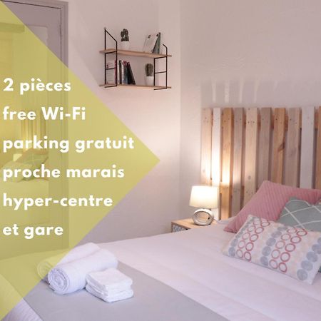 Le Vaillant, Appartement T2, Proche Gare, Hyper-Centre Et Marais, 1 A 2 Personnes, Wifi Bourges Dış mekan fotoğraf